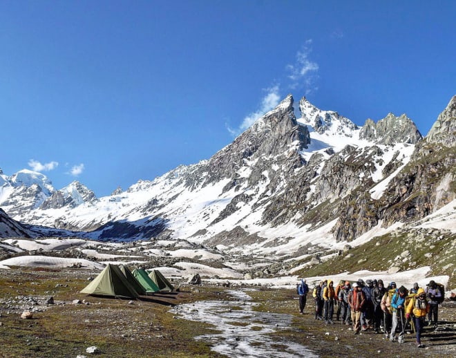 Hampta Pass Trek with Chandratal Lake Image
