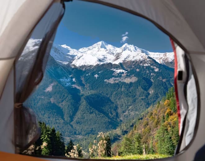 Camping in Kasol Image
