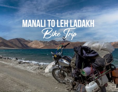 Manali to Leh Ladakh Bike Trip from Delhi